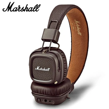 Marshall MAJOR II Bluetooth pe Ureche Căști fără Fir, Căști Bas Profund Pliabil Sport Gaming Headset pentru Muzica Rock Pop