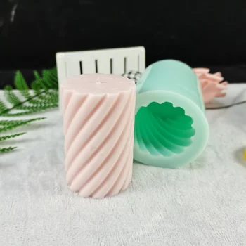 3D cilindru sticla de vin mucegai silicon sticlă de săpun mucegai artizanat lucrate manual gips ciocolata lumânare bomboane mucegai de luare de săpun