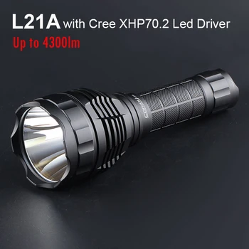 Convoiul L21A 21700 Lanterna cu Cree XHP70.2 Led-Uri Linterna Flash De Lumină De Înaltă Puternic Lanterna Camping Pescuit Lanterna Lampă De Lucru