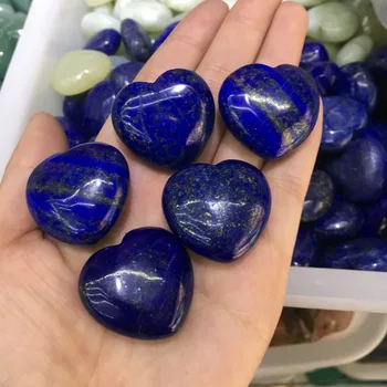 5pcs cristal Natural lapis lazuli inima energie de vindecare