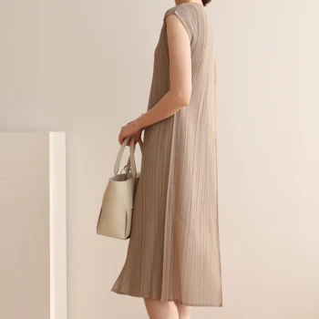 Producător furnizarea directă de vară 2021 Miyake moda slim personalitate non-caietul de sarcini rochie Pliuri Miyake