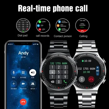 Xiaomi Bluetooth Nou Apel Inteligent Ceas Barbati Sport Fitness Tracker Tensiunii Arteriale Monitor Full Touch IP67 rezistent la apa Smartwatch