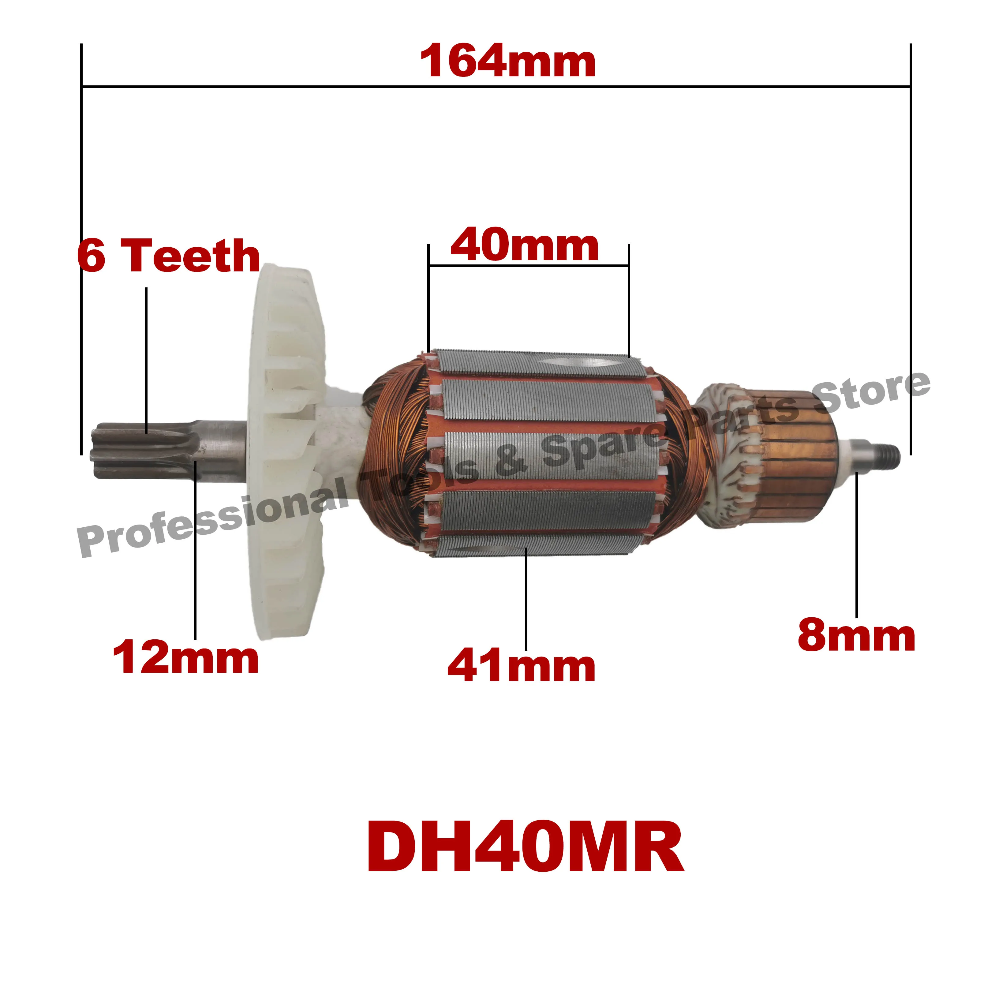 AC220V-240V Rotor Rotor Ancora înlocuitor pentru Ciocan Rotopercutor HITACHI DH40MR