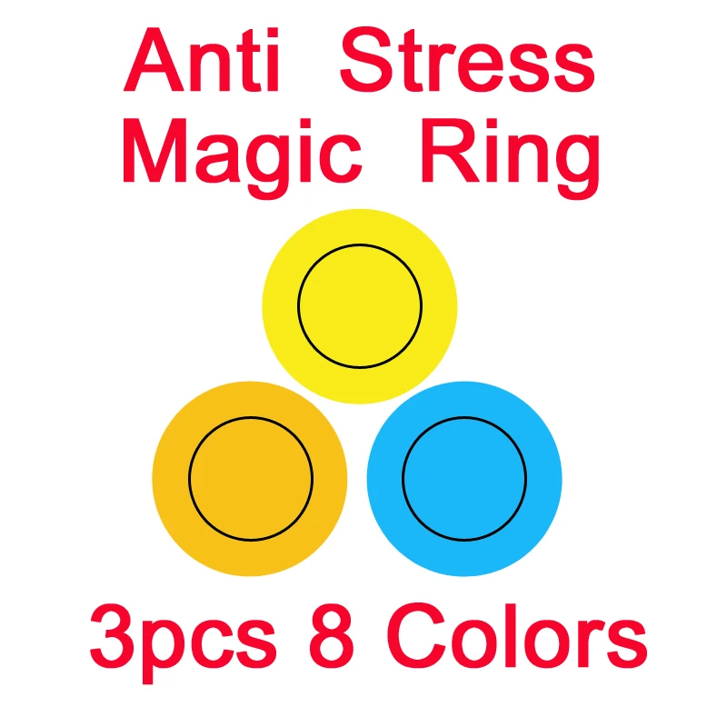 Vip Link-ul Anti-Stres Deget Inele Magnetice Copii Decompresie Degetului Jucării Inel Magic Recuzita Pentru Autism, ADHD, Anxietate Relief